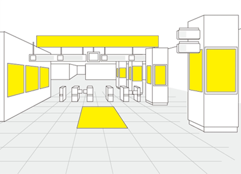 駅構内メディア